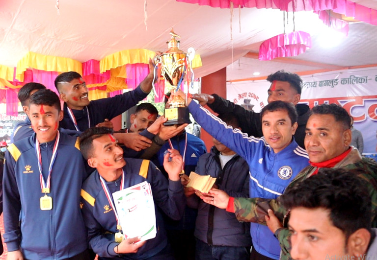 कालिका कप भलिबलको उपाधि नेपाल पुलिस क्लबलाई