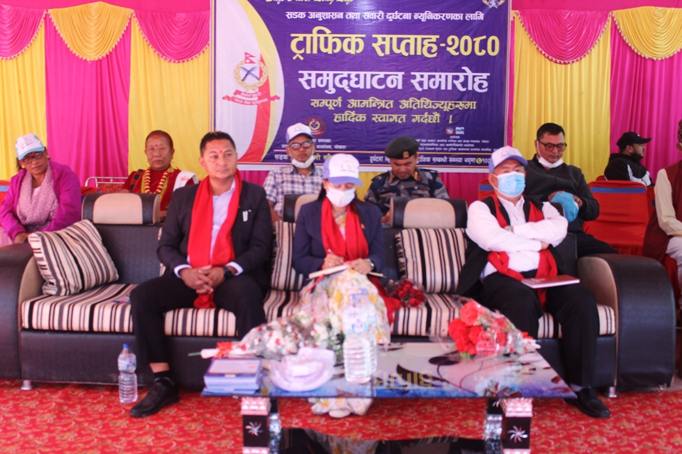 बागलुङमा ट्राफिक सप्ताह सुरु