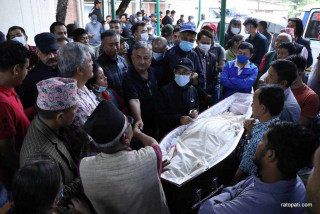 नेम्वाङको पार्थिव शरीरलाई श्रद्धाञ्जलीका लागि पार्टी कार्यालयमा राखिने