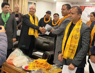 निजामती कर्मचारी युनियन बागलुङको अध्यक्षमा घिमिरे