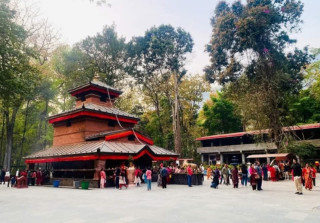 कालिका भगवती मन्दिरमा साउन महिनाको हिसाब सार्वजनिक